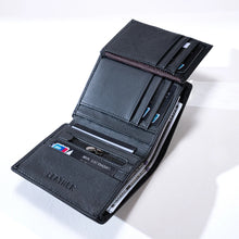 Load image into Gallery viewer, genuine leather wallet for men