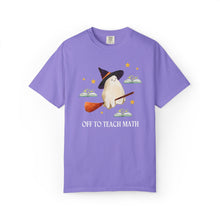 Load image into Gallery viewer, Ghost Halloween Teacher T-Shirt: Off to Teach (Grade or Subject)