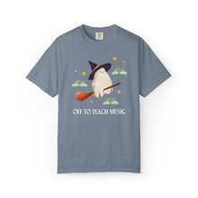 Load image into Gallery viewer, Ghost Halloween Teacher T-Shirt: Off to Teach (Grade or Subject)