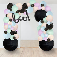 Load image into Gallery viewer, Pastel Halloween Balloon Garland Kit - Blush, Blue & Purple