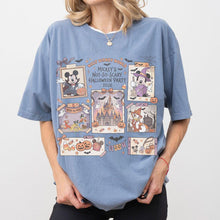 Load image into Gallery viewer, Retro Comfort Colors Disneyworld Halloween — Gildan Sweatshirt