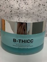 Load image into Gallery viewer, B-Thicc booty enhancing mask jar on a speckled surface
