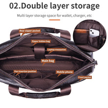 Load image into Gallery viewer, leather briefcase for men online
