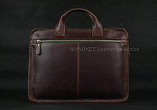 Load image into Gallery viewer, luxury Italian cowhide mens laptop bag buy online