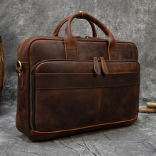 Load image into Gallery viewer, luxury leather office bag men