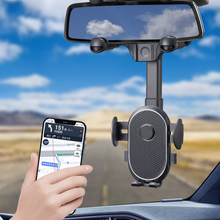 Load image into Gallery viewer, StitchGreen Newest Car Holder 360 Degree Rotatable Retractable Car Phone Holder Multifunctional Rearview Mirror Phone Rotation