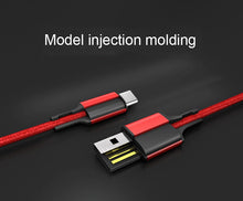 Load image into Gallery viewer, StitchGreen 3A Fast Charging Type C Cable 2 Meter Nylon USB Phone Cable for Android Phone Samsung/OnePlus