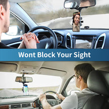 Load image into Gallery viewer, StitchGreen Mobile Phone Car Holder Universal Clips Silicone 360 Rotatable Retractable Rearview Mirror Phone Holder For Car