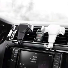 Load image into Gallery viewer, StitchGreen Smartphone Holder Mount Car Air Vent Phone Holder Cradle Universal Gravity Auto CellPhone Adjustable Stand Support