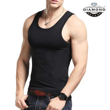 Load image into Gallery viewer, men ribbed tank top undershirt
