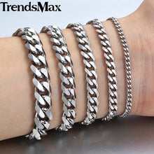 Load image into Gallery viewer, men's chain necklace silver