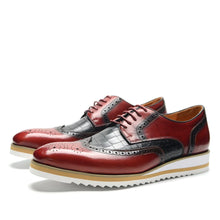 Load image into Gallery viewer, men's height increasing derby shoes