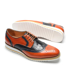 Load image into Gallery viewer, men's wingtip brogue shoes for sale