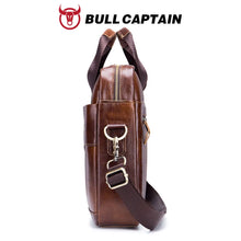Load image into Gallery viewer, mens briefcase with laptop compartment