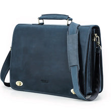Load image into Gallery viewer, mens crazy horse leather bag with laptop compartment buy