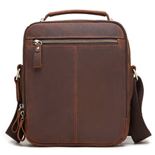 Load image into Gallery viewer, mens leather bag that develops patina buy