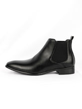 Load image into Gallery viewer, mens low wedge heel ankle boots brown buy