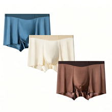 Load image into Gallery viewer, mens satin boxer briefs 3 pack