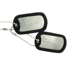 Load image into Gallery viewer, military dog tags