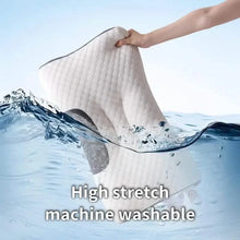 Load image into Gallery viewer, neck pillow with polyester fiber fill for back and side sleepers
