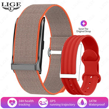 Load image into Gallery viewer, orange smart bracelet