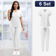 Load image into Gallery viewer, order medical scrub top with zipper pocket