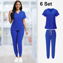 Load image into Gallery viewer, order nursing scrubs with chest pocket