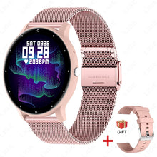 Load image into Gallery viewer, pink round dial smart watch sleep monitor for women shop