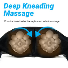 Load image into Gallery viewer, portable shiatsu massager neck shoulders legs