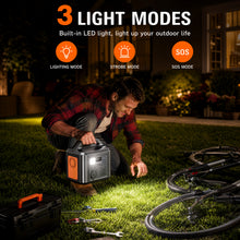Load image into Gallery viewer, power station 600w with led torch camping buy
