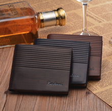 Load image into Gallery viewer, premium PU leather men wallet buy now