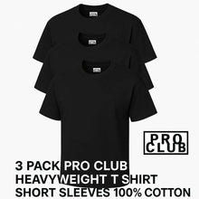 Load image into Gallery viewer, pro club 3 pack t shirt