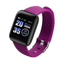 Load image into Gallery viewer, purple smart watch life waterproof android compatible order