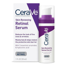 Load image into Gallery viewer, Cerave Skin Renewing Retinol Serum Encapsulated Retinol 1 Oz