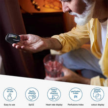 Load image into Gallery viewer, JZIKI Finger Pulse Oximeter with OLED Display | SpO2 & Pulse