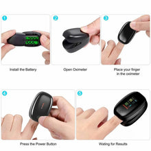 Load image into Gallery viewer, JZIKI Finger Pulse Oximeter with OLED Display | SpO2 & Pulse