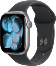 Load image into Gallery viewer, Apple Watch Series 11 42mm GPS Rose Gold w/ S/M Light Blush Sport Band MEU04LW/A