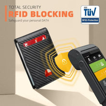 Load image into Gallery viewer, secure RFID mens leather wallet purchase