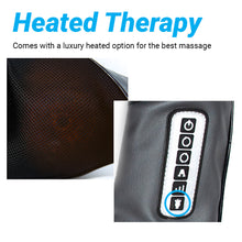 Load image into Gallery viewer, shiatsu wrap around neck massager rechargeable