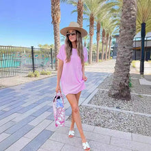 Load image into Gallery viewer, short sleeve pullover dress online