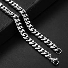 Load image into Gallery viewer, silver chain necklace men