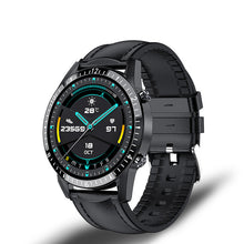 Load image into Gallery viewer, smart watch blood pressure heart rate monitor black