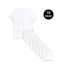 Load image into Gallery viewer, soft cotton blend t-shirt 10 piece set