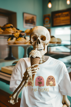 Load image into Gallery viewer, Pantasmas Ghost Pan Dulce Conchas T-shirt | Halloween, Boo Scary Spooky Horror Costume Latino | Heavyweight Cotton
