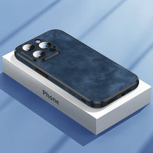 Load image into Gallery viewer, StitchGreen Leather Phone Cover For iPhone 14 iPhone 14 Pro iPhone 14 Max Silicone Mobile Phone Case