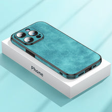 Load image into Gallery viewer, StitchGreen Leather Phone Cover For iPhone 12 iPhone 12 Pro iPhone 12 Max Silicone Mobile Phone Case