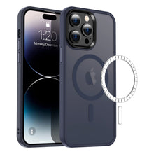 Load image into Gallery viewer, StitchGreen Matte Clear PC Wireless Charging Phone Case for iPhone 14 iPhone 14 Pro iPhone 14 Plus iPhone 14 Pro Max Shockproof Magnetic Phone Case