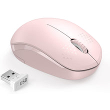 Load image into Gallery viewer, StitchGreen Noiseless 2.4GHz Wireless Mouse for Laptop Portable Mini Mute Mouse Silent Computer Mouse for Desktop Notebook PC