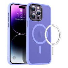 Load image into Gallery viewer, StitchGreen Matte Clear PC Wireless Charging Phone Case for iPhone 14 iPhone 14 Pro iPhone 14 Plus iPhone 14 Pro Max Shockproof Magnetic Phone Case