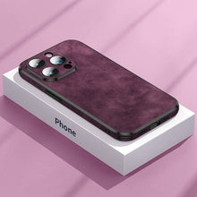 Load image into Gallery viewer, StitchGreen Leather Phone Cover For iPhone 12 iPhone 12 Pro iPhone 12 Max Silicone Mobile Phone Case